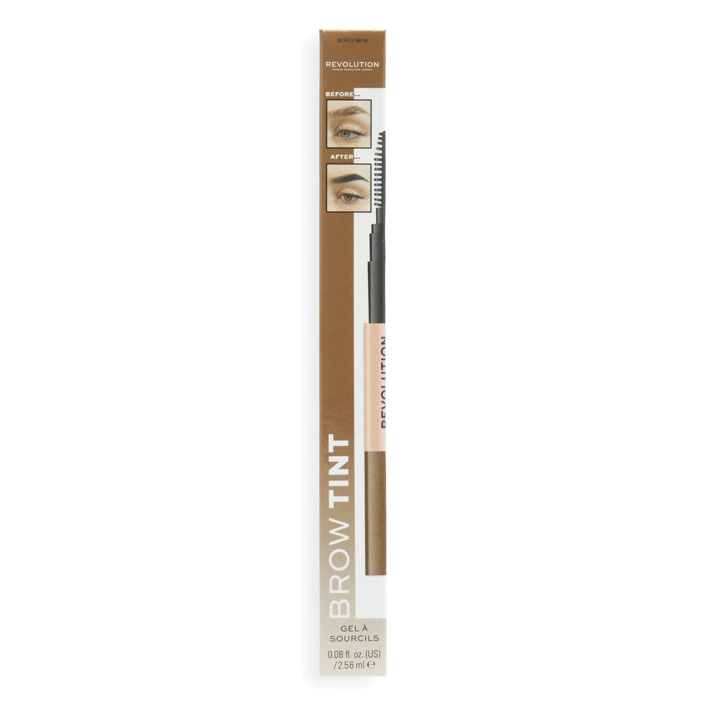 Makeup Revolution Colour Adapt Brow Tint Brown 4pc Set + 1 Full Size Product Worth 25% Value Free