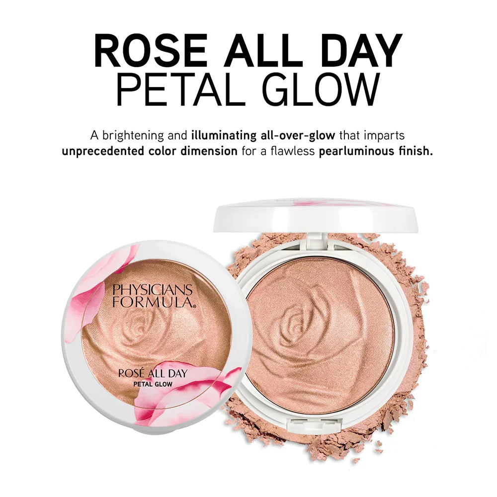 Physicians Formula Rosé All Day Petal Glow setting powder freshly picked 4pc Set + 1 Full Size Product Worth 25% Value Free