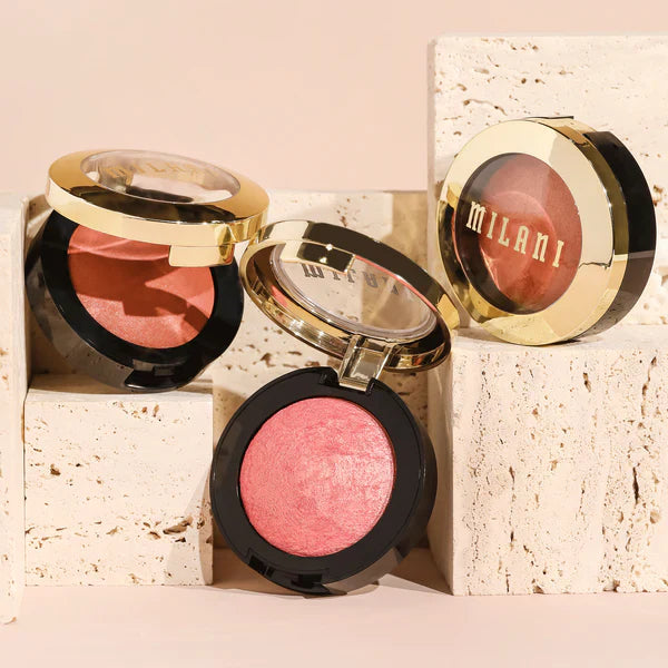 Milani Baked Blush Dolce Pink 4pc Set + 1 Full Size Product Worth 25% Value Free