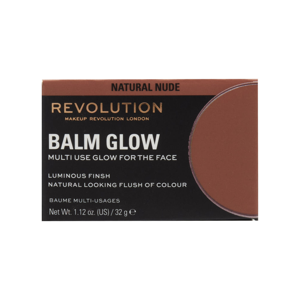 Makeup Revolution Balm Glow Natural Nude 4pc Set + 1 Full Size Product Worth 25% Value Free