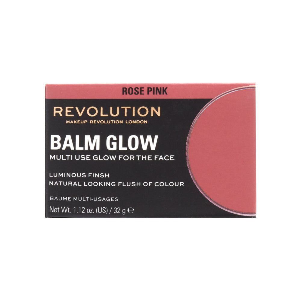 Makeup Revolution Balm Glow Rose Pink 4pc Set + 1 Full Size Product Worth 25% Value Free