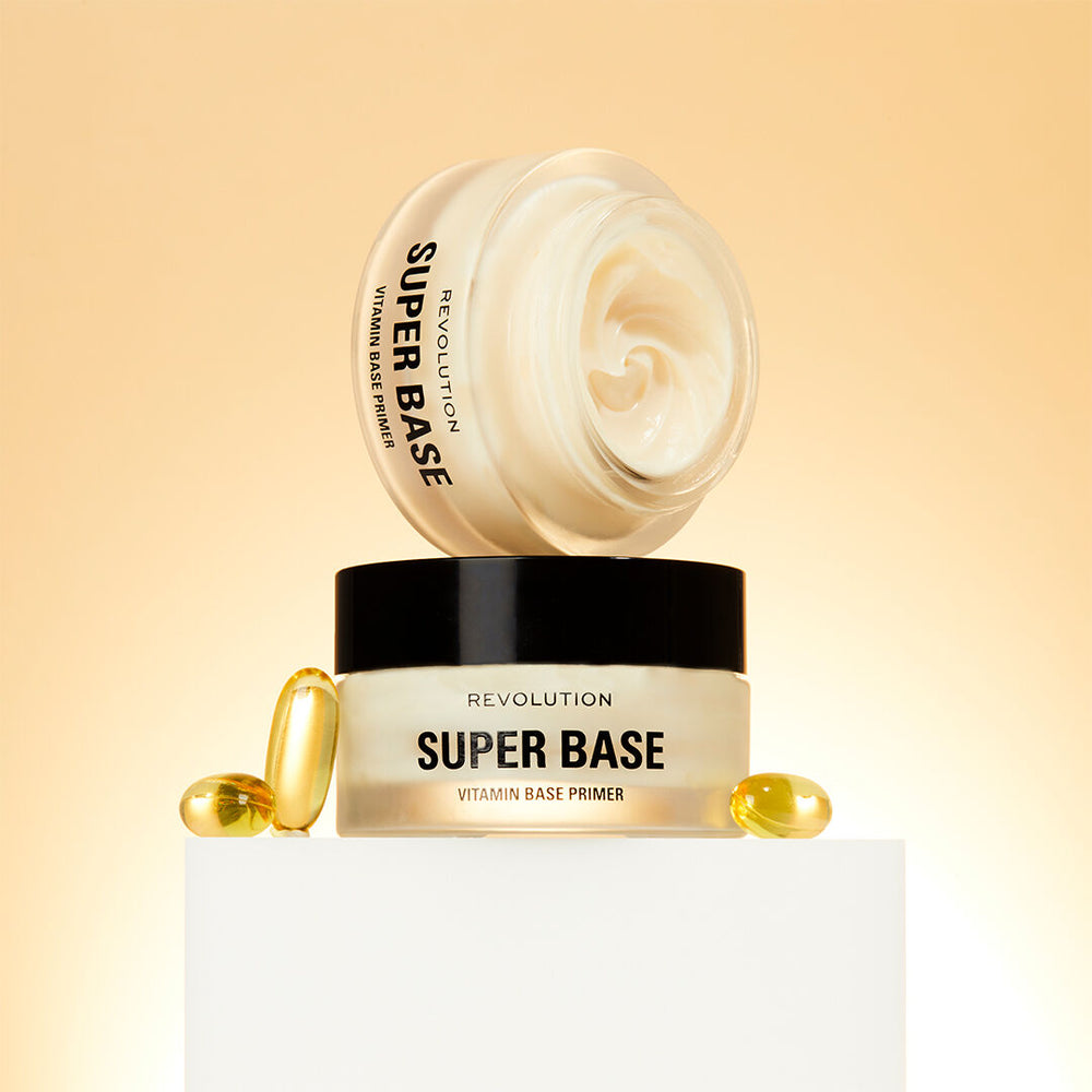 Makeup Revolution Super Base Vitamin Base Primer 4pc Set + 1 Full Size Product Worth 25% Value Free