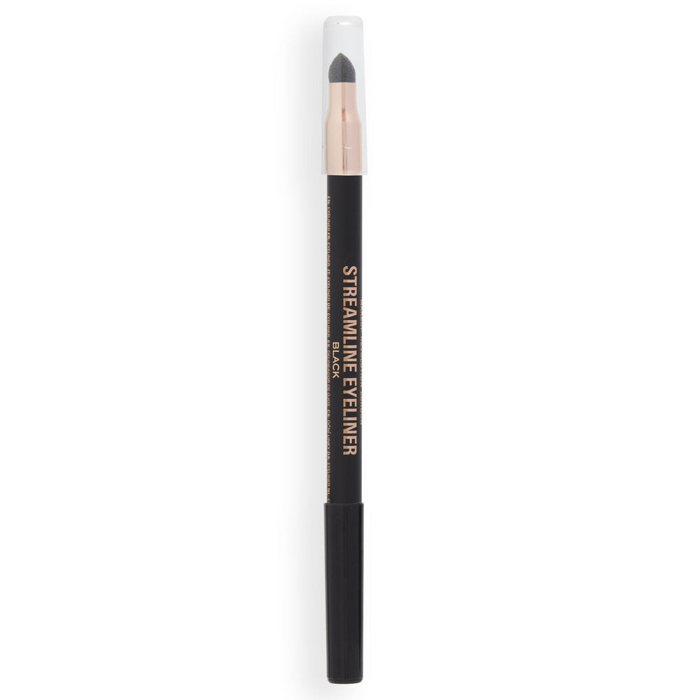 Makeup Revolution Streamline Waterline Eyeliner Pencil Black 4pc Set + 1 Full Size Product Worth 25% Value Free