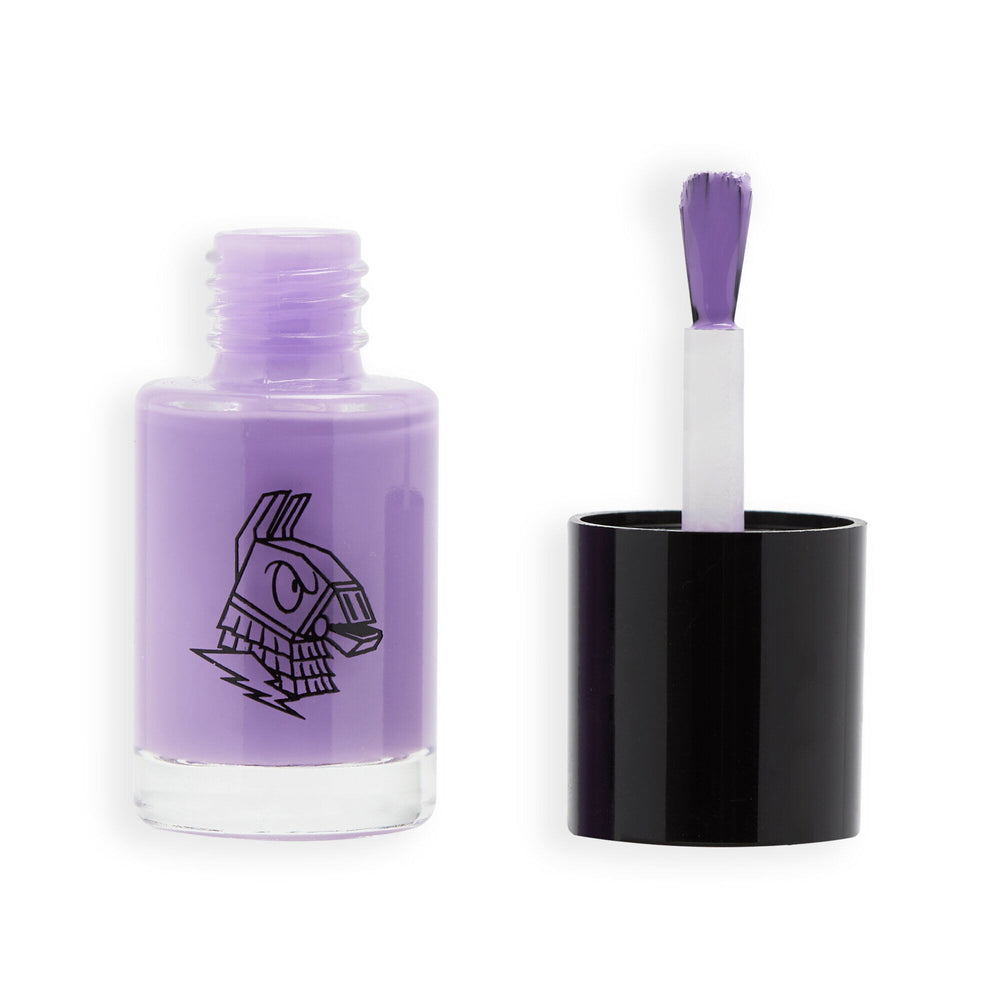 Makeup Revolution X Fortnite Supply LLama Nail Polish 4pc Set + 1 Full Size Product Worth 25% Value Free