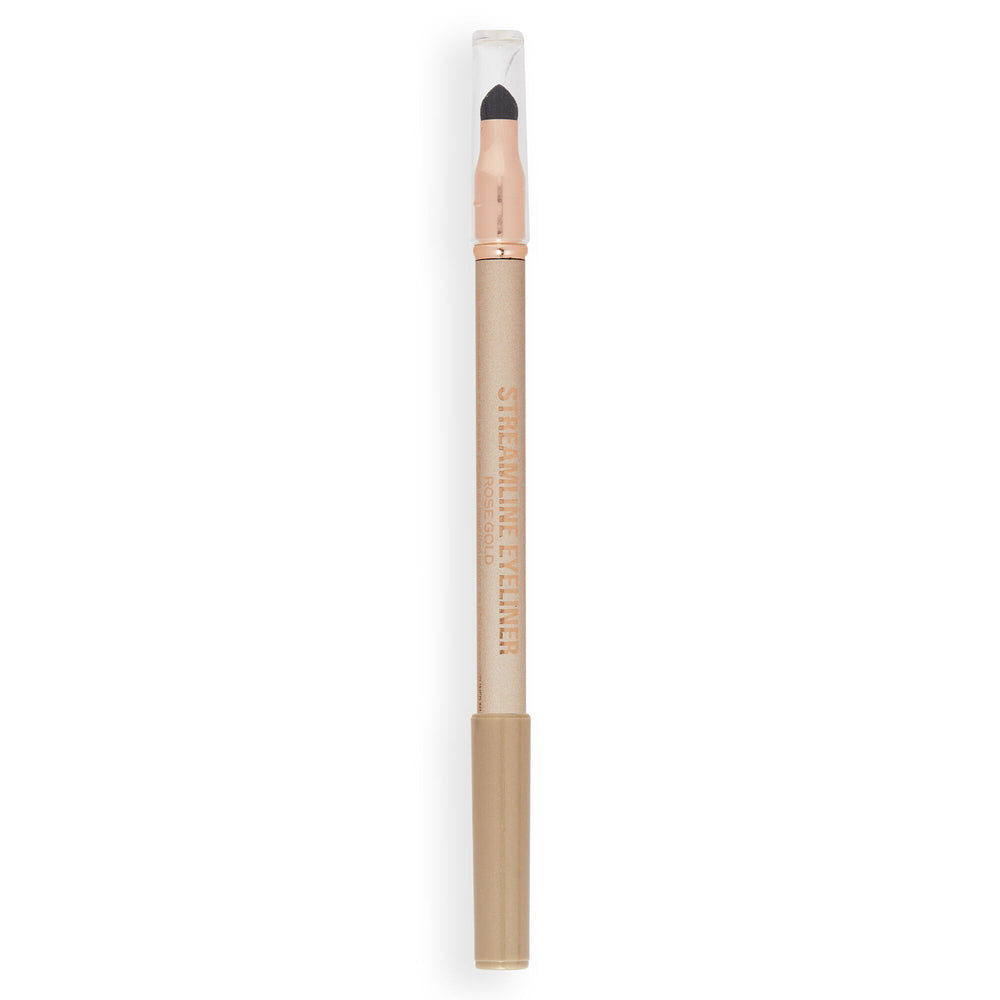 Makeup Revolution Streamline Waterline Eyeliner Pencil Rose Gold 4pc Set + 1 Full Size Product Worth 25% Value Free