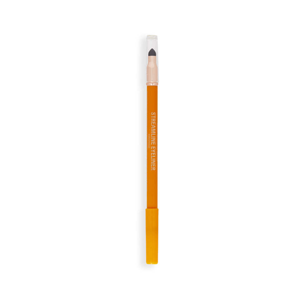 Makeup Revolution Streamline Waterline Eyeliner Pencil Orange 4pc Set + 1 Full Size Product Worth 25% Value Free