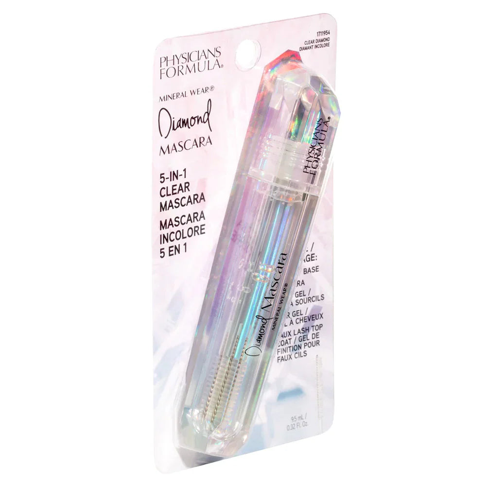 Physicians Formula Mineral Wear Diamond Mascara Clear Diamond 4pc Set + 1 Full Size Product Worth 25% Value Free