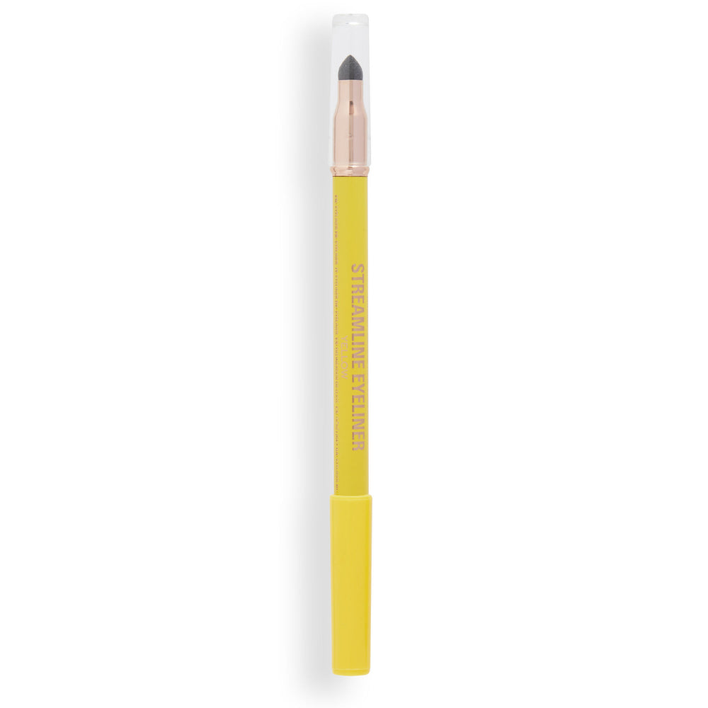 Makeup Revolution Streamline Waterline Eyeliner Pencil Yellow 4pc Set + 1 Full Size Product Worth 25% Value Free