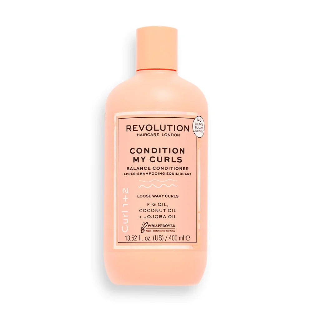 Revolution Haircare Hydrate My Curls Balance Conditioner 4pc Set + 1 Full Size Product Worth 25% Value Free