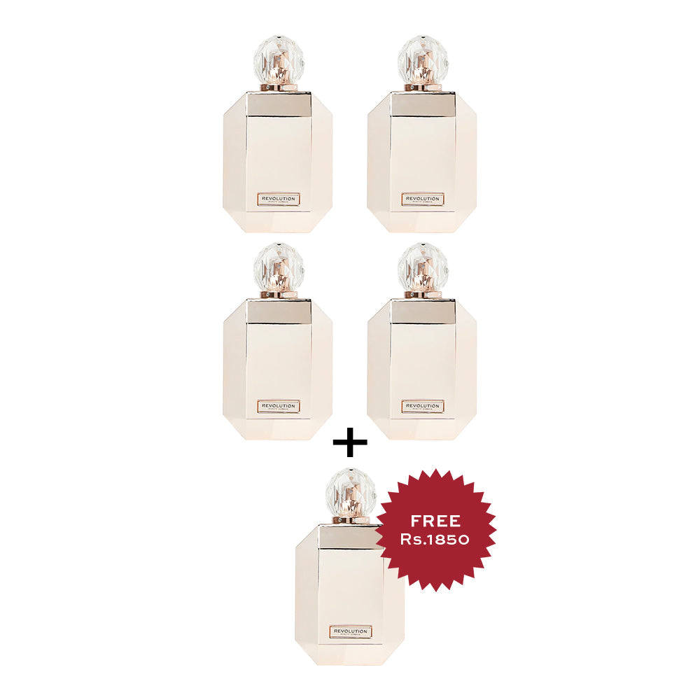 Revolution Goddess EDT 4pc Set + 1 Full Size Product Worth 25% Value Free