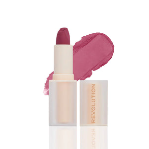 Makeup Revolution Lip Allure Soft Satin Lipstick Berry Boss 4pc Set + 1 Full Size Product Worth 25% Value Free
