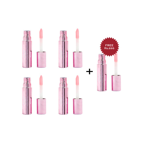 Makeup Revolution Rehab Plump & Tint Lip Blush 4pc Set + 1 Full Size Product Worth 25% Value Free