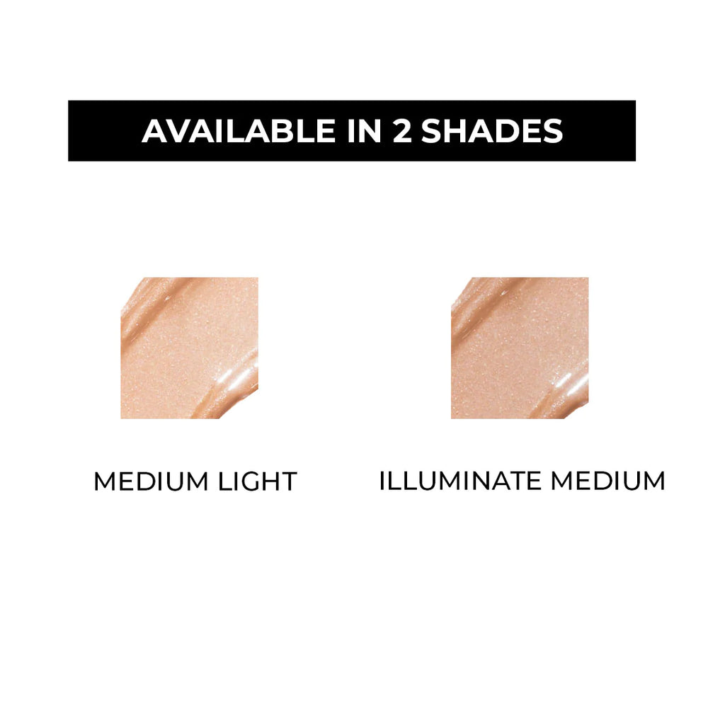 Makeup Revolution Bright Light Face Glow Lustre Medium Light 4pc Set + 1 Full Size Product Worth 25% Value Free