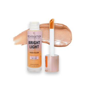 Makeup Revolution Bright Light Face Glow Illuminate Medium 4pc Set + 1 Full Size Product Worth 25% Value Free