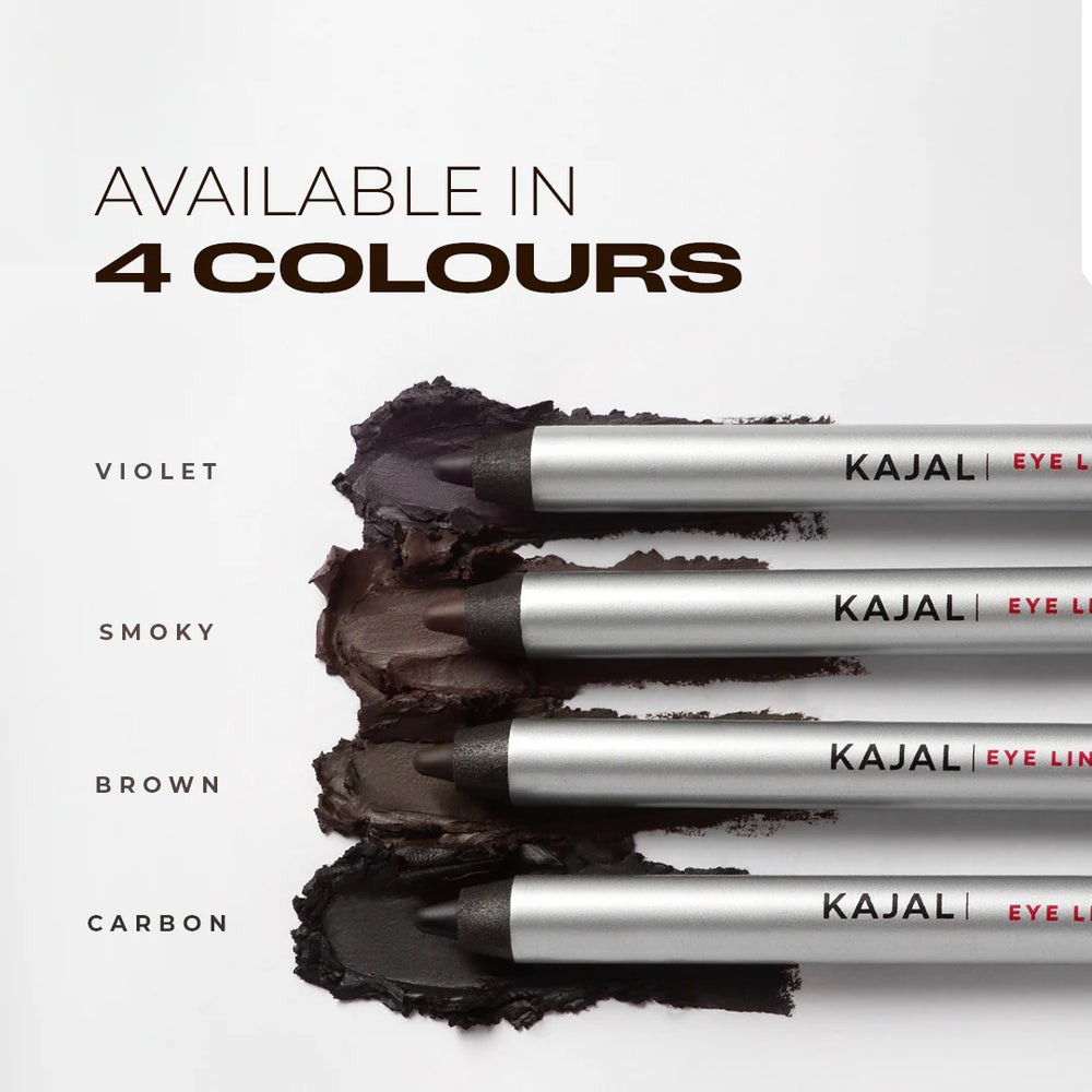 LN Pro Kajal Eye Liner Smoky-103 4pc Set + 1 Full Size Product Worth 25% Value Free