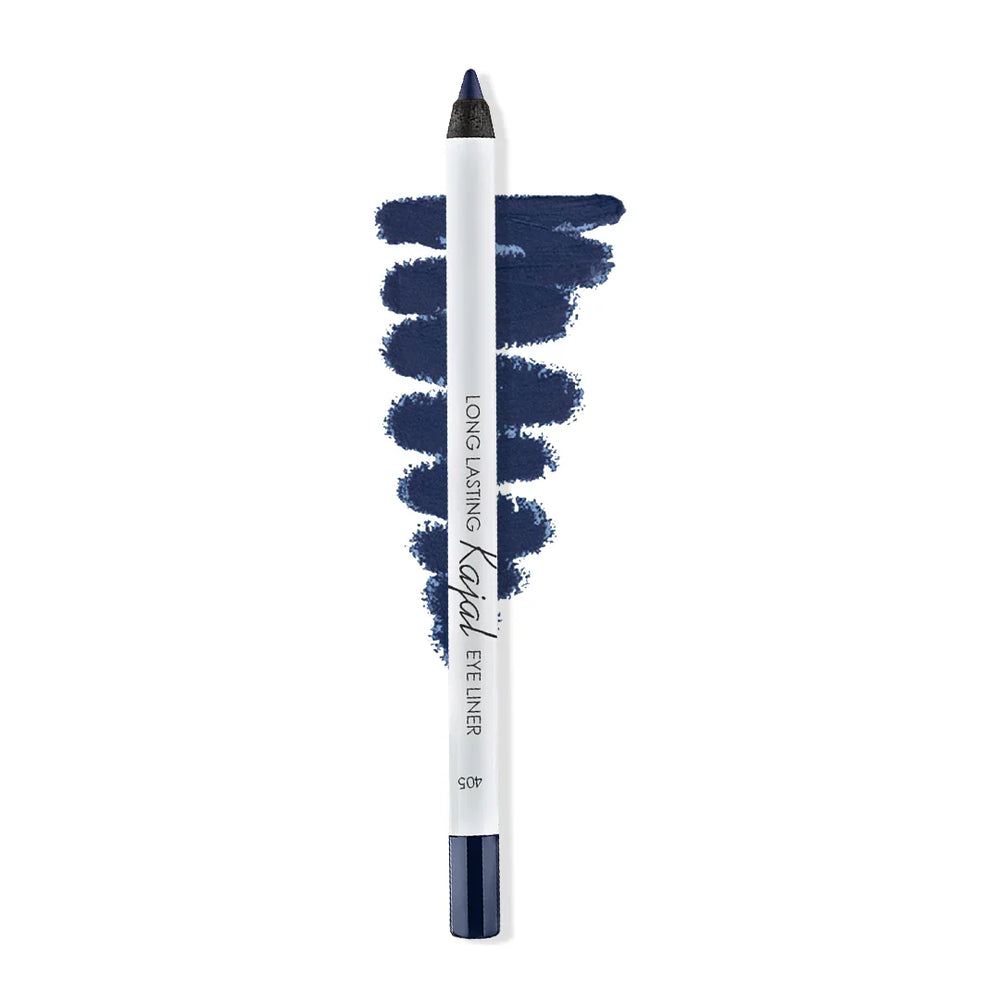 Lamel Long Lasting Kajal Eye Liner №405-Indigo 4pc Set + 1 Full Size Product Worth 25% Value Free