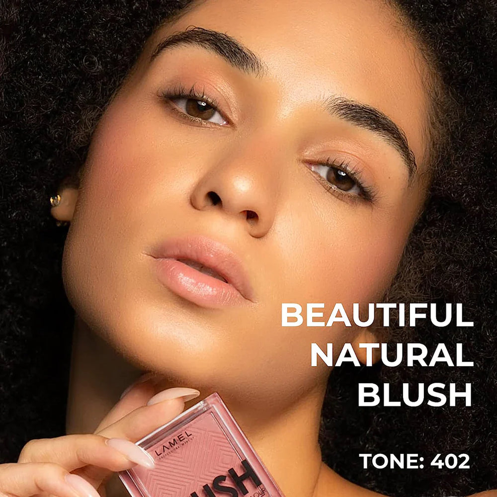 Lamel Blush Cheek Colour №402-Rouge 4pc Set + 1 Full Size Product Worth 25% Value Free