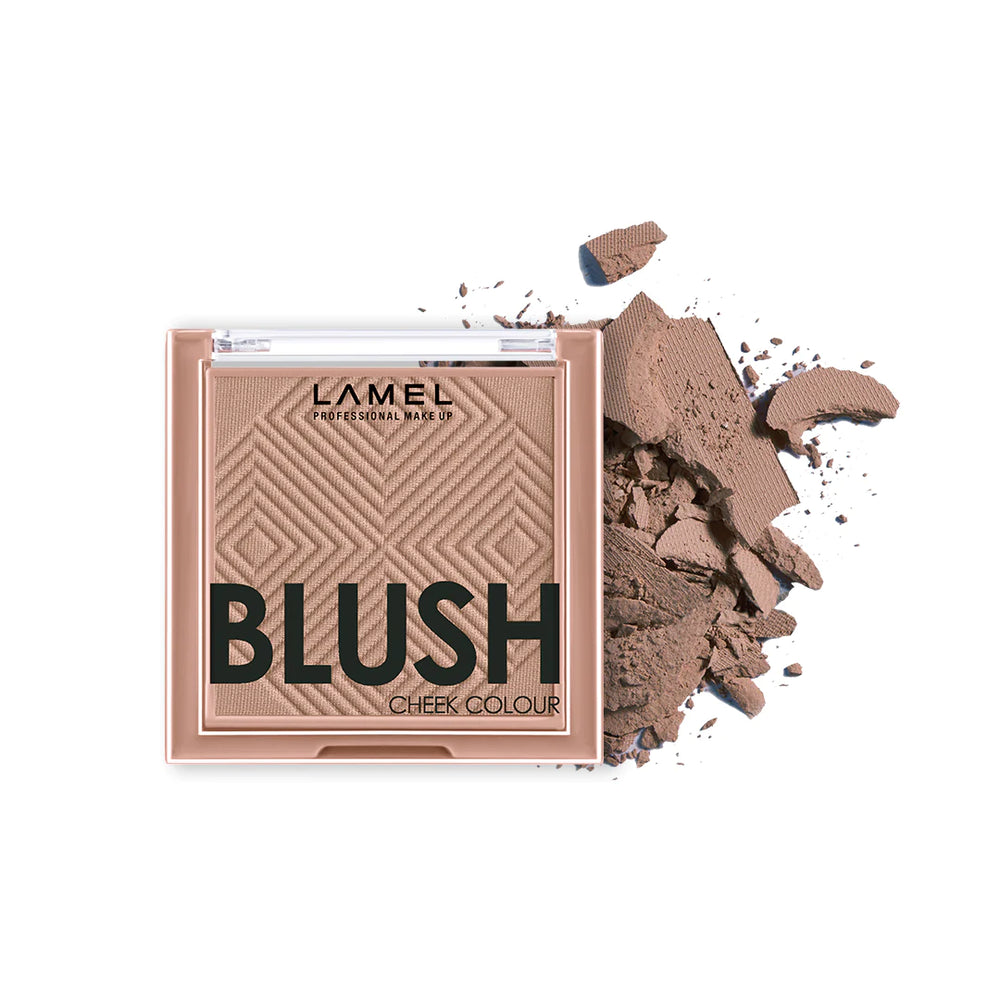 Lamel Blush Cheek Colour №404 -Taupe 4pc Set + 1 Full Size Product Worth 25% Value Free