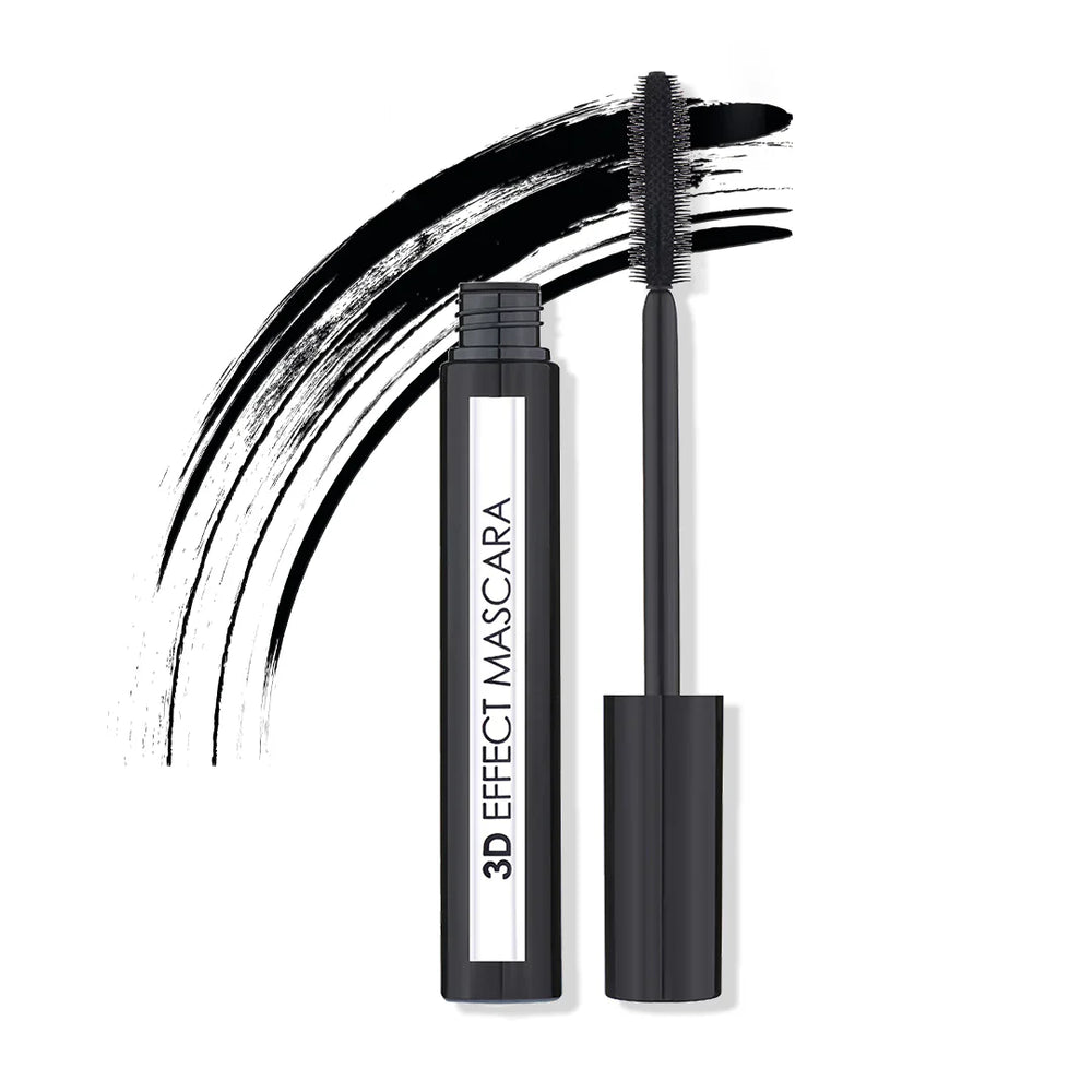 Lamel 3D Effect Mascara Black 4pc Set + 1 Full Size Product Worth 25% Value Free