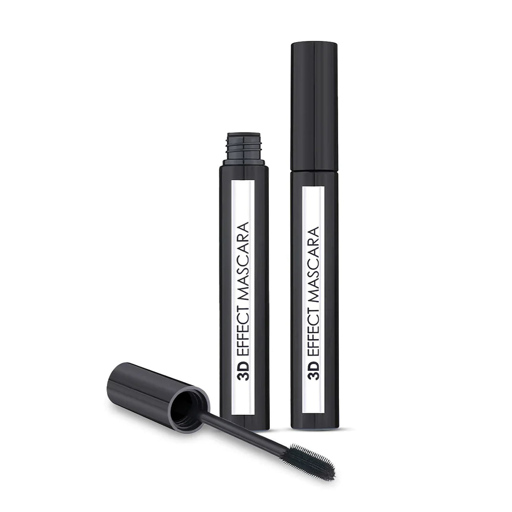 Lamel 3D Effect Mascara Black 4pc Set + 1 Full Size Product Worth 25% Value Free