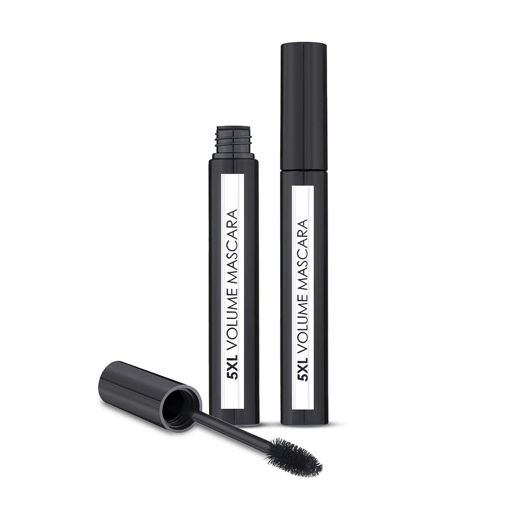 Lamel 5Xl Volume Mascara Black 4pc Set + 1 Full Size Product Worth 25% Value Free