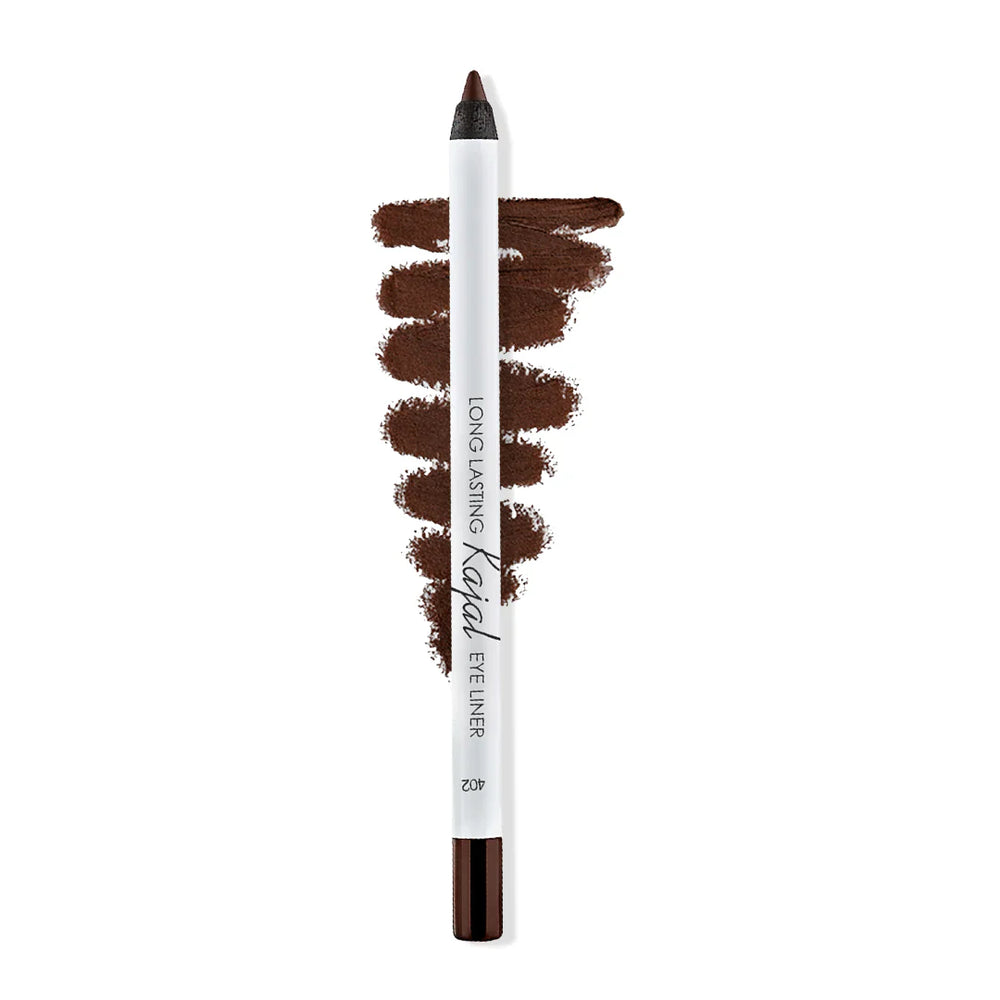 Lamel Long Lasting Kajal Eye Liner №402-Brown 4pc Set + 1 Full Size Product Worth 25% Value Free