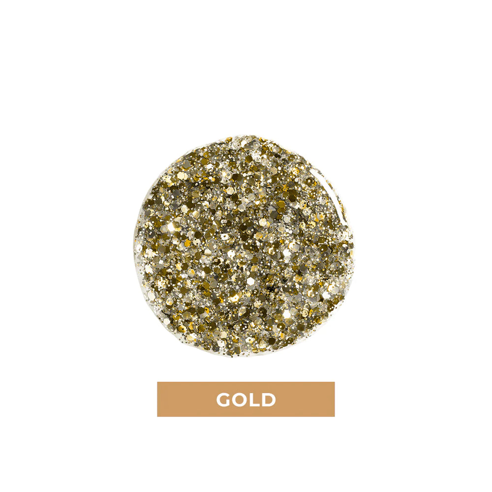 Lamel Insta Glitter Bomb №402-Gold 4pc Set + 1 Full Size Product Worth 25% Value Free