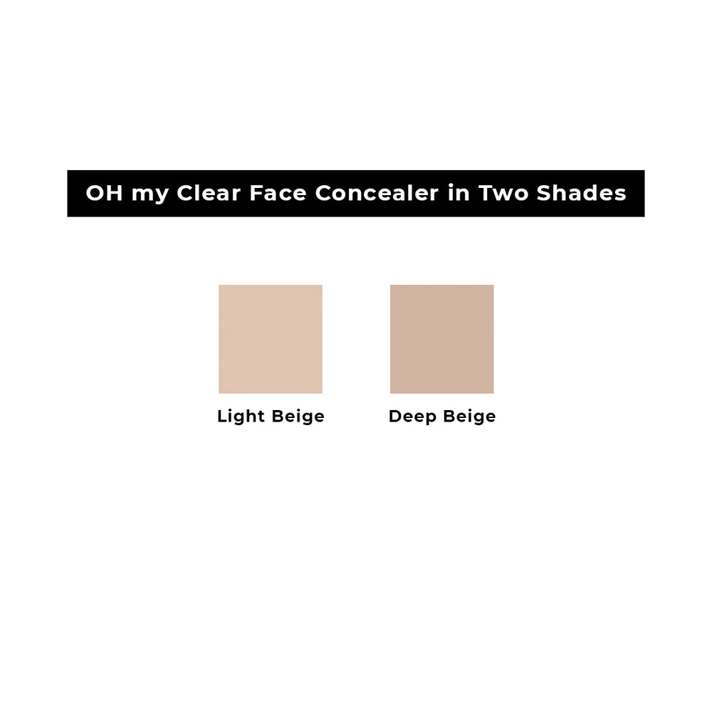 Lamel Oh My Clear Face Concealer №402-Deep Beige 4pc Set + 1 Full Size Product Worth 25% Value Free