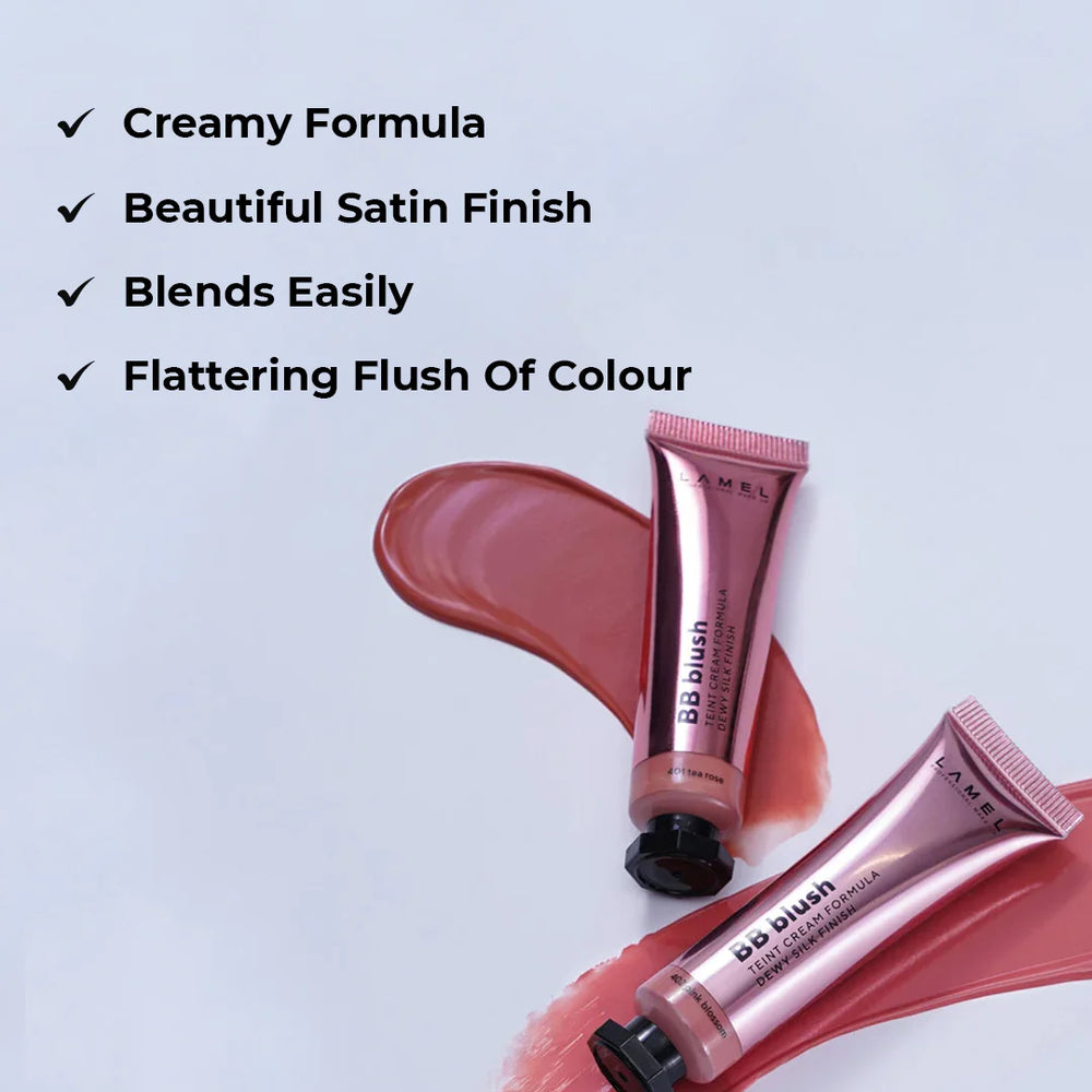 Lamel Bb Blush №402-Pink Blossom 4pc Set + 1 Full Size Product Worth 25% Value Free