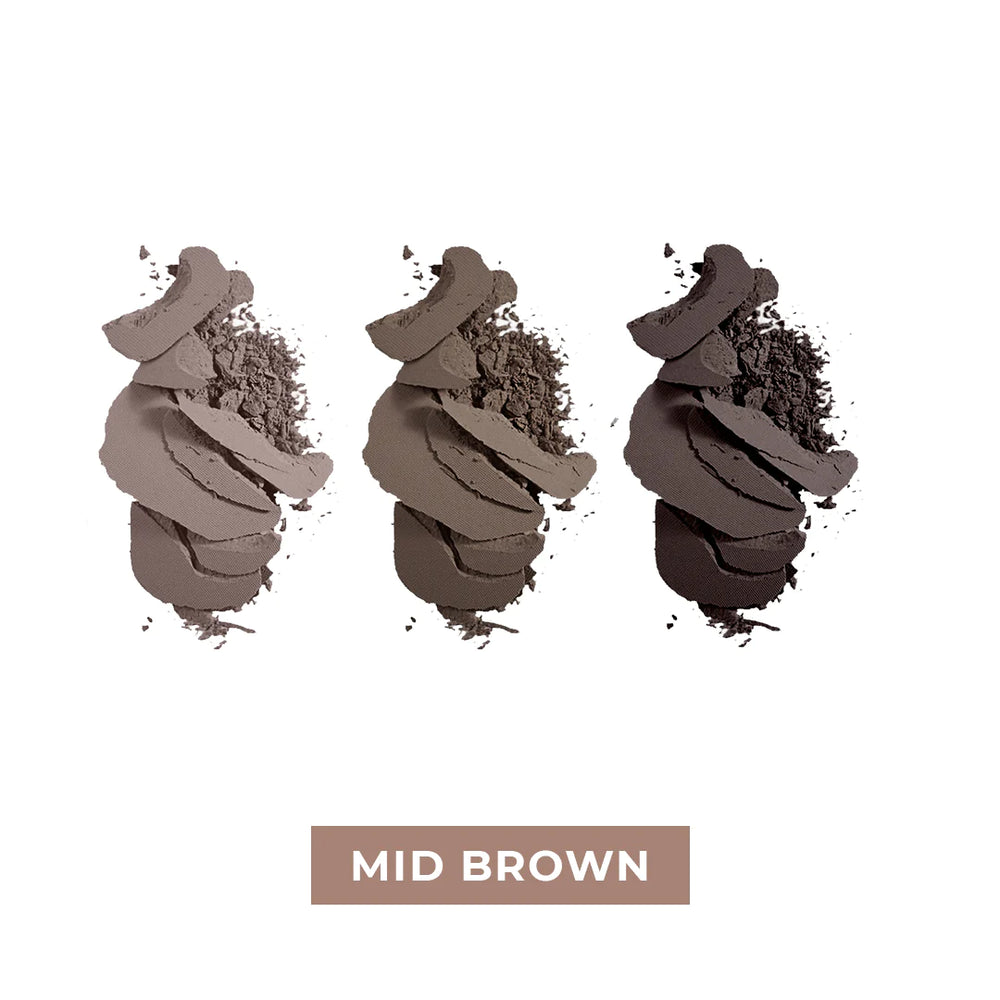 Lamel The Brow Bar №401-Mid Brown 4pc Set + 1 Full Size Product Worth 25% Value Free