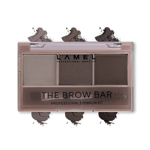 Lamel The Brow Bar №402-Dark Brown 4pc Set + 1 Full Size Product Worth 25% Value Free