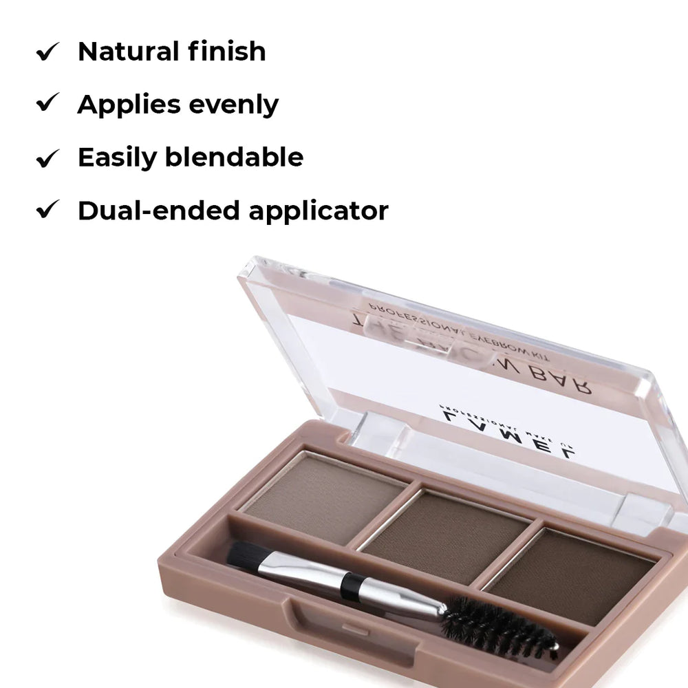 Lamel The Brow Bar №402-Dark Brown 4pc Set + 1 Full Size Product Worth 25% Value Free