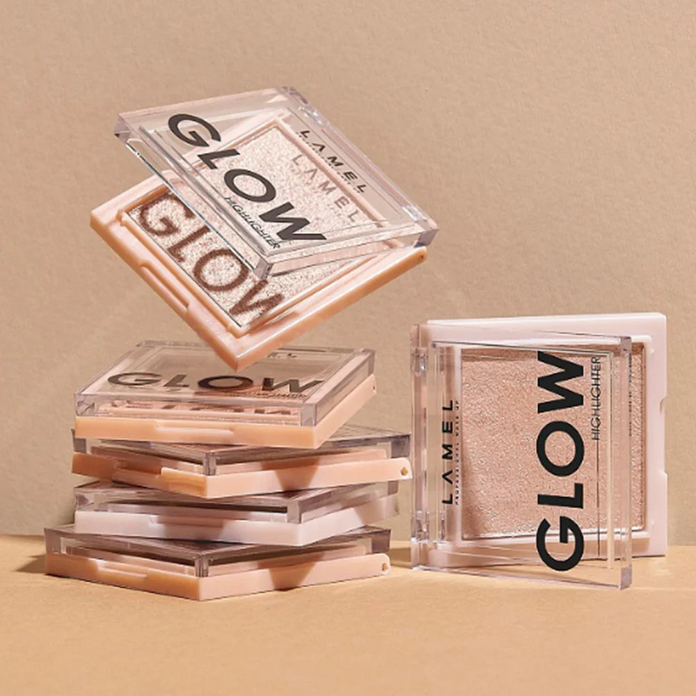 Lamel Glow Highlighter №402-Sun 4pc Set + 1 Full Size Product Worth 25% Value Free