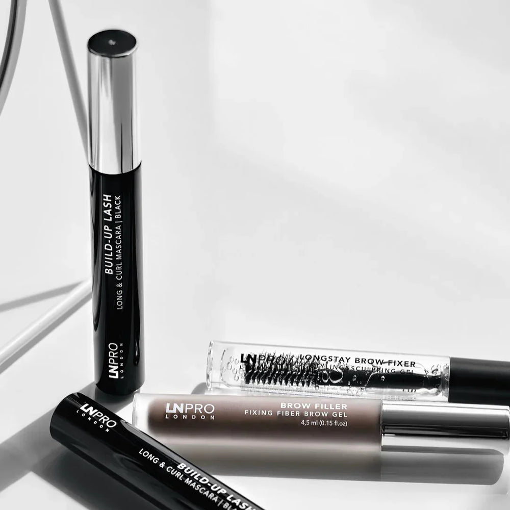 LN Pro Build-Up Lash Mascara 4pc Set + 1 Full Size Product Worth 25% Value Free