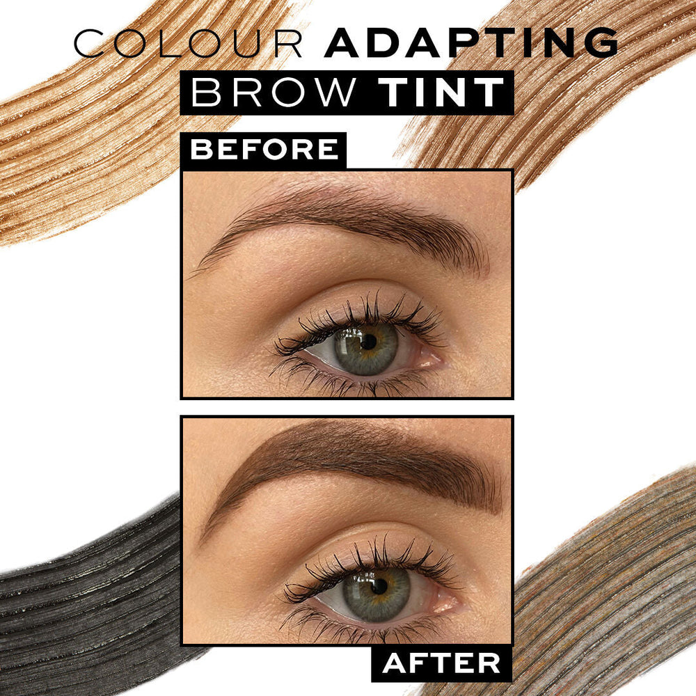 Makeup Revolution Colour Adapt Brow Tint Brown 4pc Set + 1 Full Size Product Worth 25% Value Free