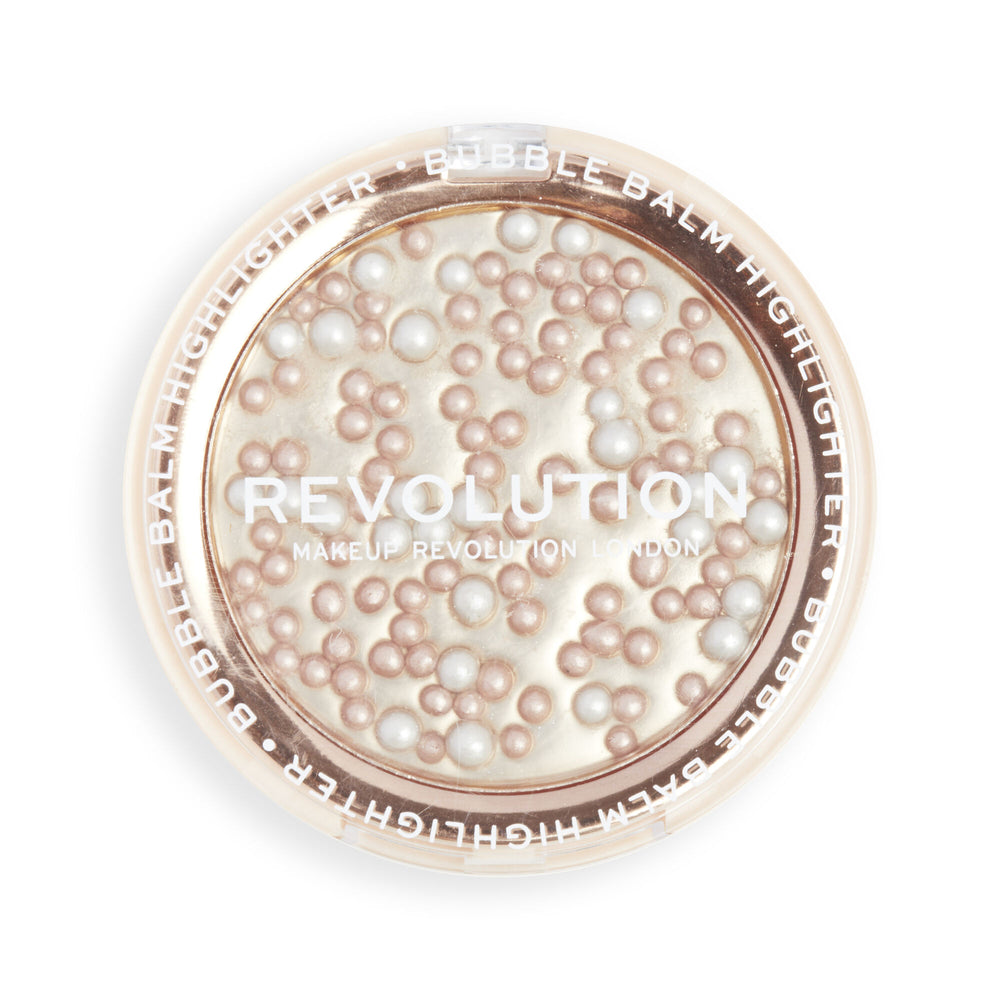 Makeup Revolution Bubble Balm Highlighter Icy Rose 4pc Set + 1 Full Size Product Worth 25% Value Free