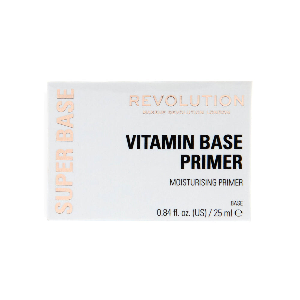 Makeup Revolution Super Base Vitamin Base Primer 4pc Set + 1 Full Size Product Worth 25% Value Free