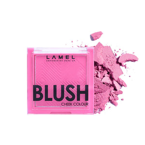 LAMEL Blush cheek colour №406 Pitaya 4pc Set + 1 Full Size Product Worth 25% Value Free