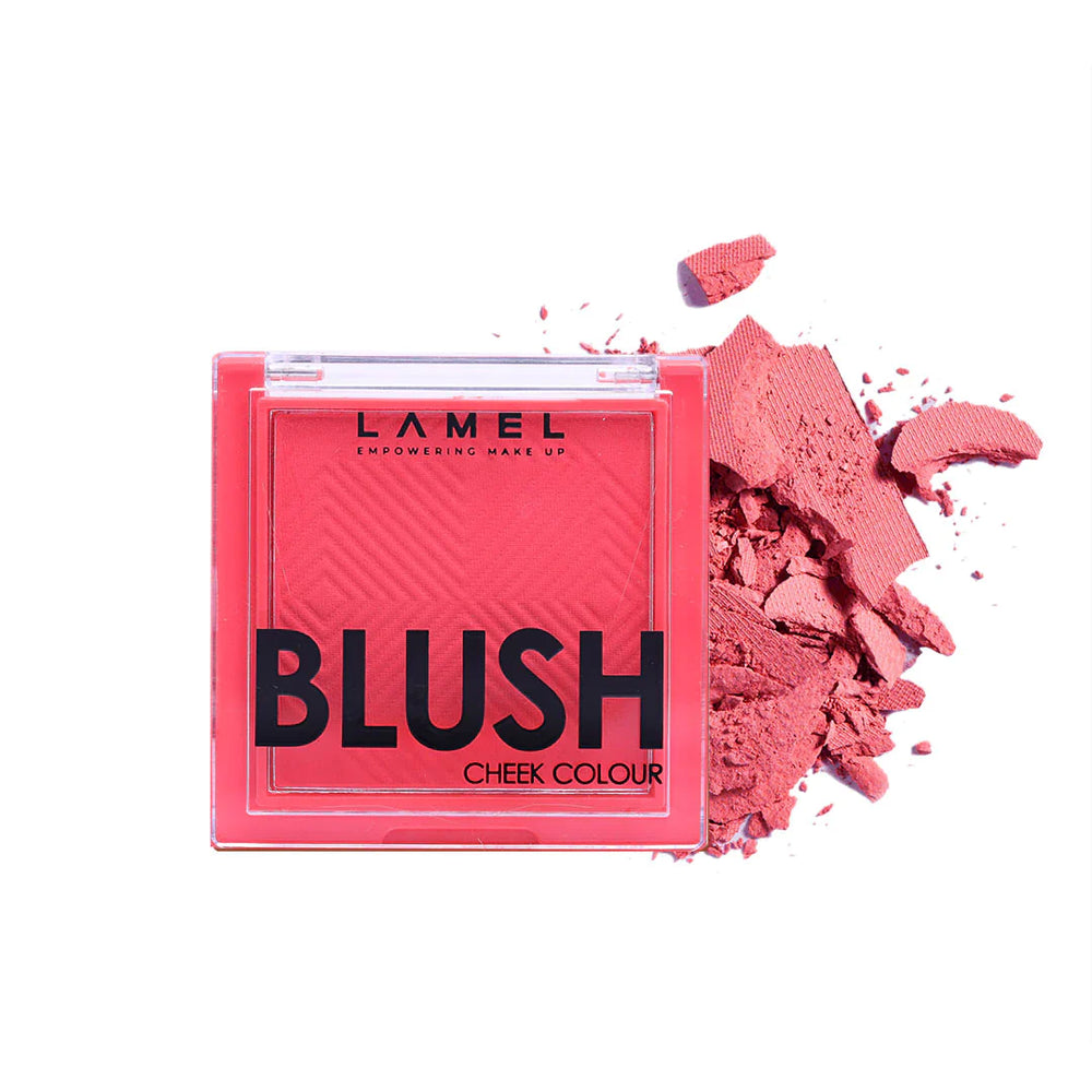 LAMEL Blush cheek colour №407 Apricot 4pc Set + 1 Full Size Product Worth 25% Value Free