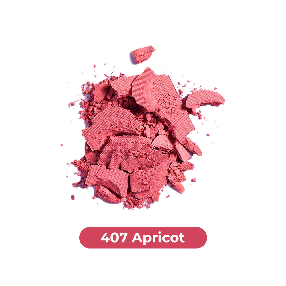 LAMEL Blush cheek colour №407 Apricot 4pc Set + 1 Full Size Product Worth 25% Value Free
