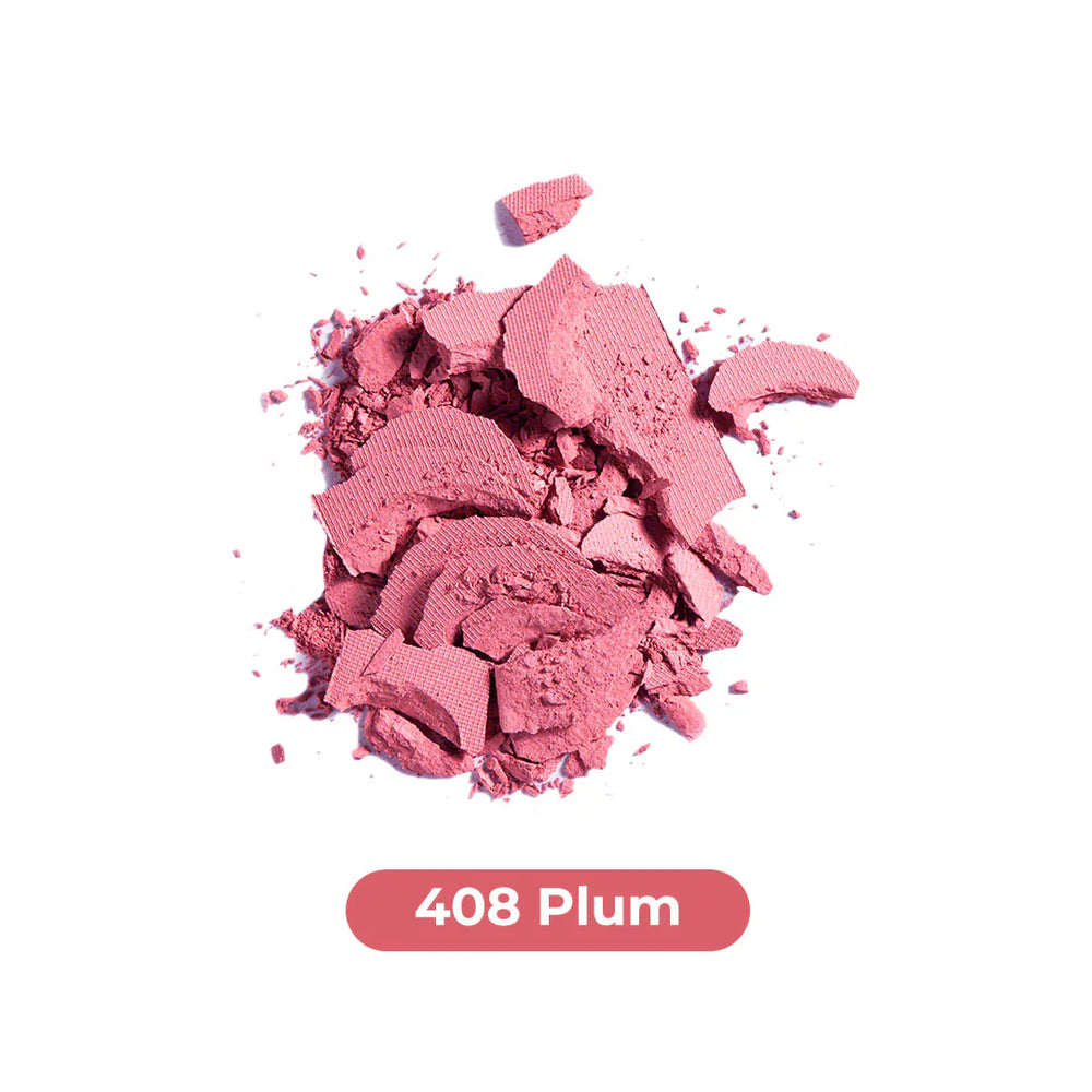 LAMEL Blush cheek colour №408 Plum 4pc Set + 1 Full Size Product Worth 25% Value Free