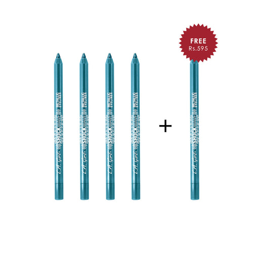 Shockwave Metallic Eye Liner - Ocean 4pc Set + 1 Full Size Product Worth 25% Value Free