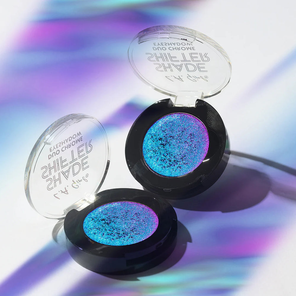 L.A Girl Shade Shifter Duo Chrome Eyeshadow Topaz 4pc Set + 1 Full Size Product Worth 25% Value Free