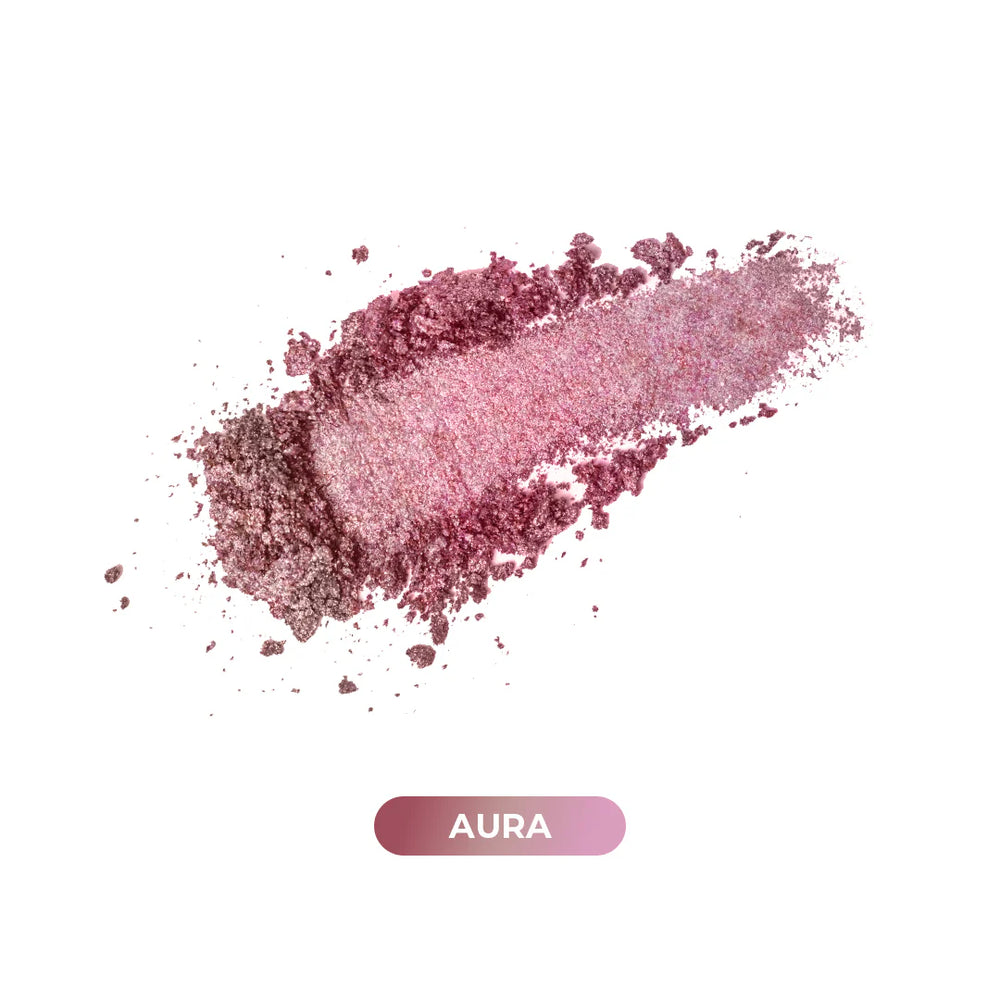 L.A Girl Shade Shifter Duo Chrome Eyeshadow  Aura 4pc Set + 1 Full Size Product Worth 25% Value Free