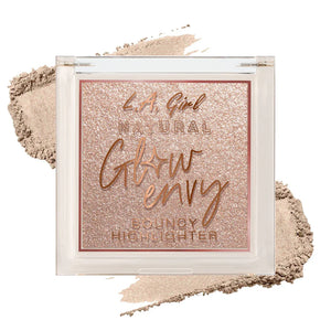 L.A. Girl Glow Envy Bouncy Highlighter - Natural Glow 4pc Set + 1 Full Size Product Worth 25% Value Free