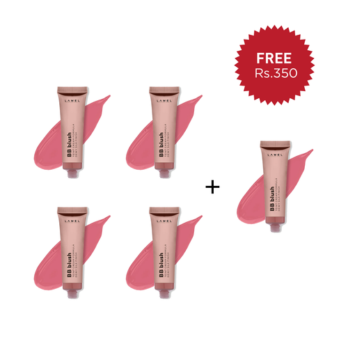 Lamel Bb Blush №402-Pink Blossom 4pc Set + 1 Full Size Product Worth 25% Value Free