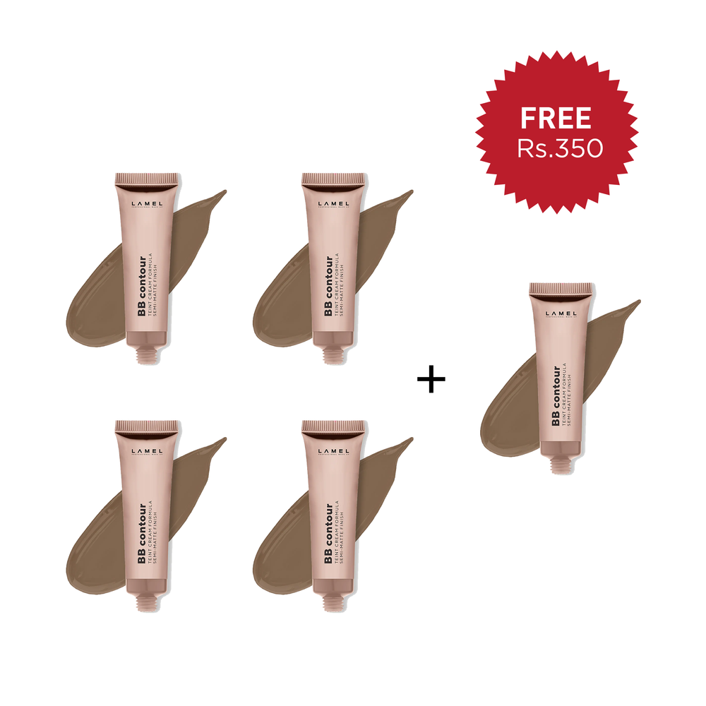 Lamel Bb Contour №401-Taupe 4pc Set + 1 Full Size Product Worth 25% Value Free