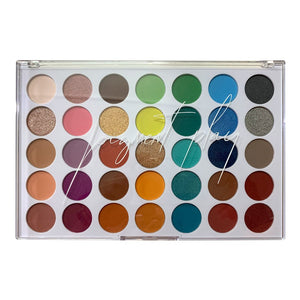 Pigment Play Playground Hero 35 Pan Shadow Palette – Arcoiris 4pc Set + 1 Full Size Product Worth 25% Value Free