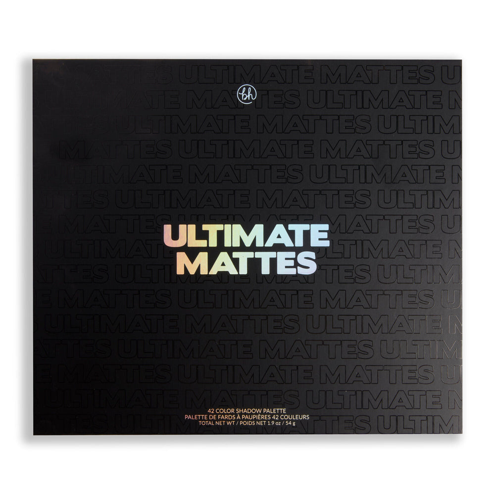 Bh Cosmetics Ultimate Mattes - 42 Color Shadow Palette 4pc Set + 1 Full Size Product Worth 25% Value Free