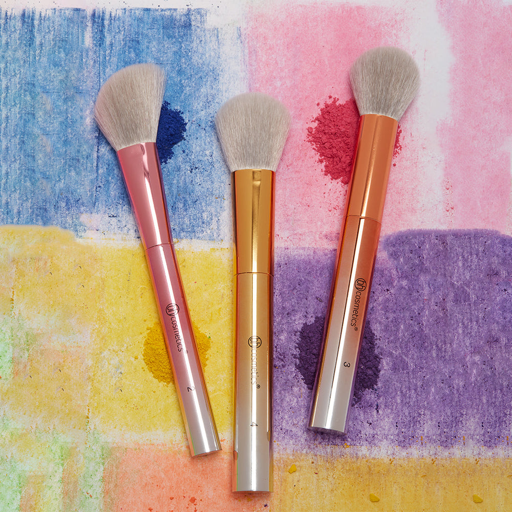 bh Take Me Back to Brazil - 10 Piece Brush Set 4pc Set + 1 Full Size Product Worth 25% Value Free